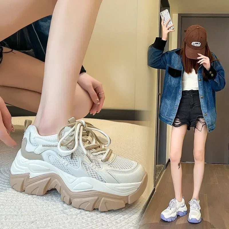 AirStride Wedge Sneakers